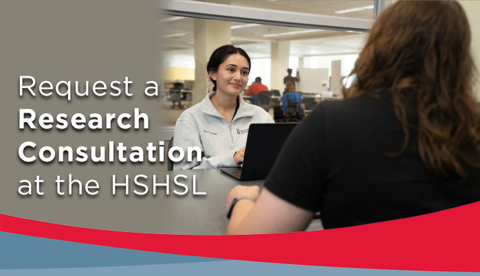Request a Research Consultation at the HSHSL